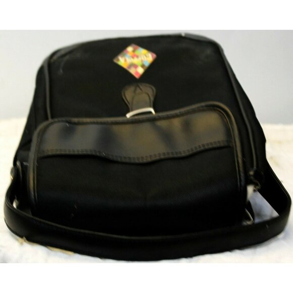 Francis Coppola Diamond Collection Black Bag Insulated Wine Holder Tote Top Load - Picture 7 of 11